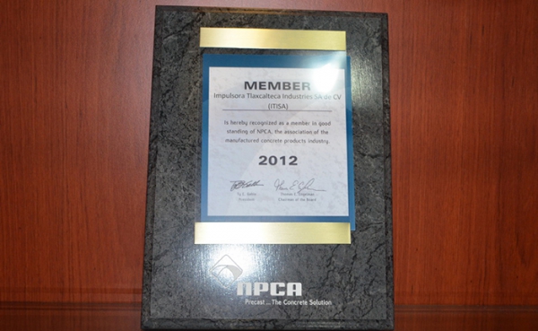 Miembro NPCA / National Precast Concrete Association